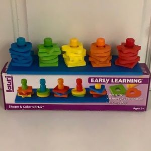 Lauri Early Learning Shape and Color Sorter